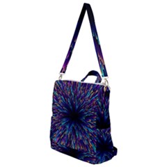 Abstract Beam Blast Crossbody Backpack by Pakjumat