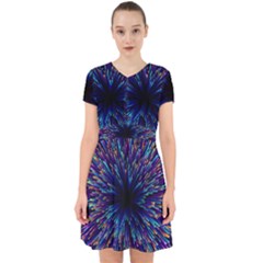 Abstract Beam Blast Adorable In Chiffon Dress by Pakjumat