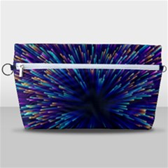 Abstract Beam Blast Handbag Organizer