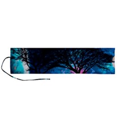 Trees Surreal Universe Silhouette Roll Up Canvas Pencil Holder (l) by Pakjumat