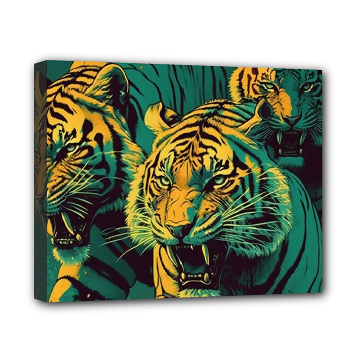 Abstract Landscape Nature Floral Animals Portrait Canvas 10  x 8  (Stretched)