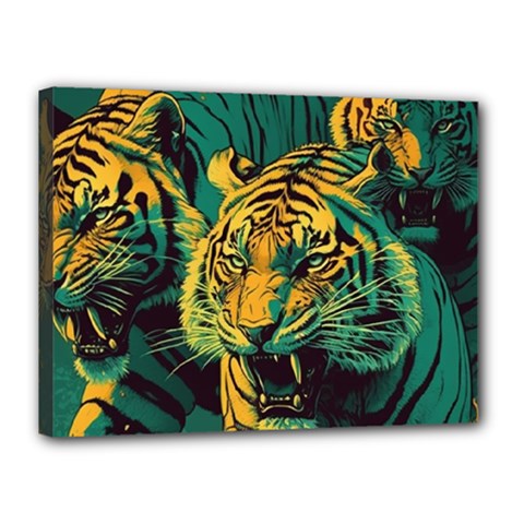 Abstract Landscape Nature Floral Animals Portrait Canvas 16  X 12  (stretched) by Pakjumat