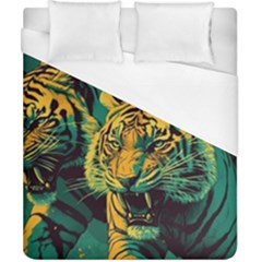 Abstract Landscape Nature Floral Animals Portrait Duvet Cover (california King Size) by Pakjumat