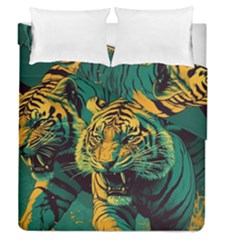 Abstract Landscape Nature Floral Animals Portrait Duvet Cover Double Side (queen Size) by Pakjumat