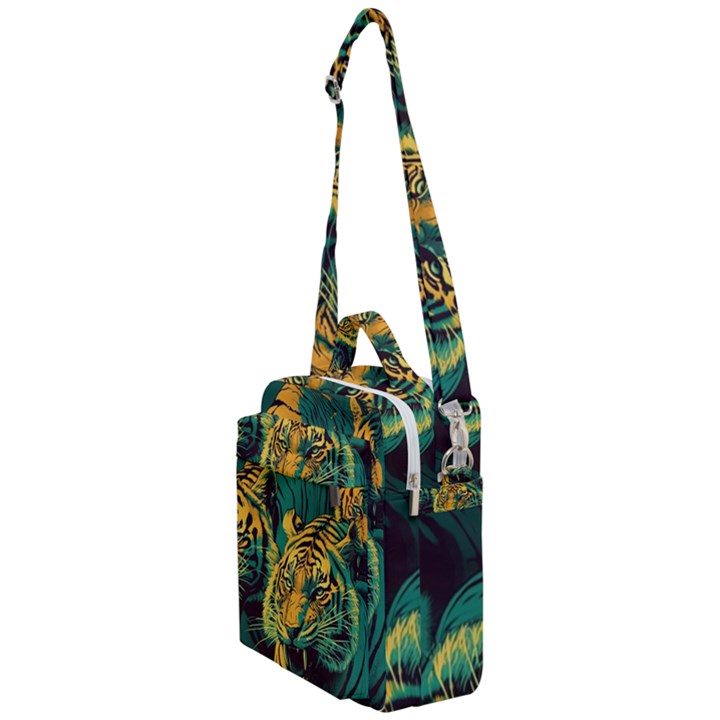 Abstract Landscape Nature Floral Animals Portrait Crossbody Day Bag