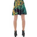 Abstract Landscape Nature Floral Animals Portrait Wrap Front Skirt View2