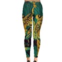 Abstract Landscape Nature Floral Animals Portrait Inside Out Leggings View4