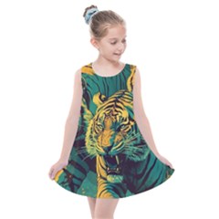 Abstract Landscape Nature Floral Animals Portrait Kids  Summer Dress by Pakjumat