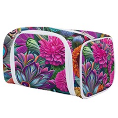 Flowers Nature Spring Blossom Flora Petals Art Toiletries Pouch by Pakjumat