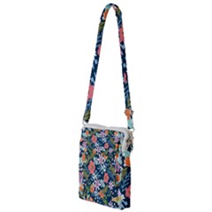 Flowers Flower Flora Nature Floral Background Painting Multi Function Travel Bag by Pakjumat