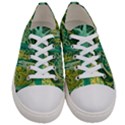 Nature Trees Forest Mystical Forest Jungle Women s Low Top Canvas Sneakers View1