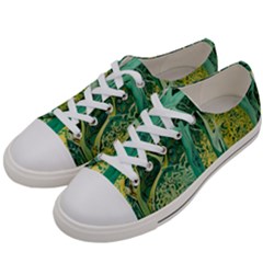 Nature Trees Forest Mystical Forest Jungle Women s Low Top Canvas Sneakers by Pakjumat