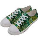 Nature Trees Forest Mystical Forest Jungle Women s Low Top Canvas Sneakers View2