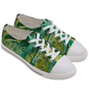 Nature Trees Forest Mystical Forest Jungle Women s Low Top Canvas Sneakers View3