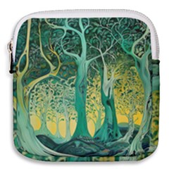 Nature Trees Forest Mystical Forest Jungle Mini Square Pouch by Pakjumat