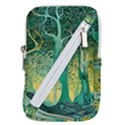 Nature Trees Forest Mystical Forest Jungle Belt Pouch Bag (Small) View1