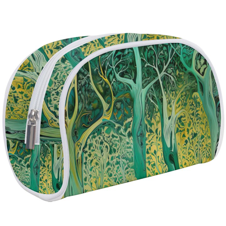 Nature Trees Forest Mystical Forest Jungle Make Up Case (Large)