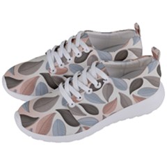 Leaves Pastel Background Nature Men s Lightweight Sports Shoes by Pakjumat