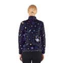 Starry Night  Space Constellations  Stars  Galaxy  Universe Graphic  Illustration Women s Bomber Jacket View2