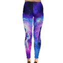 The Cosmonaut Galaxy Art Space Astronaut Everyday Leggings  View2