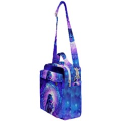 The Cosmonaut Galaxy Art Space Astronaut Crossbody Day Bag by Pakjumat