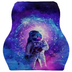 The Cosmonaut Galaxy Art Space Astronaut Car Seat Velour Cushion  by Pakjumat