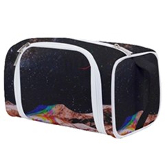 Retro Vintage Space Galaxy Toiletries Pouch by Pakjumat