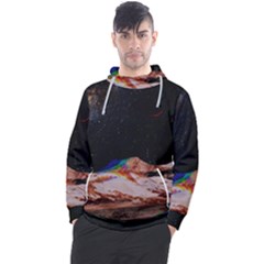 Retro Vintage Space Galaxy Men s Pullover Hoodie by Pakjumat