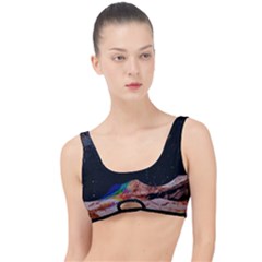 Retro Vintage Space Galaxy The Little Details Bikini Top by Pakjumat