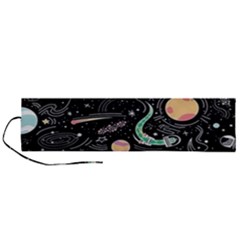 Animals Galaxy Space Roll Up Canvas Pencil Holder (l) by Pakjumat