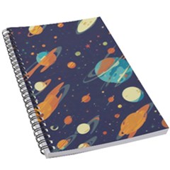 Space Galaxy Planet Universe Stars Night Fantasy 5 5  X 8 5  Notebook by Pakjumat