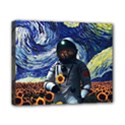 Starry Surreal Psychedelic Astronaut Space Canvas 10  x 8  (Stretched) View1