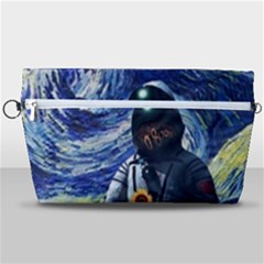 Starry Surreal Psychedelic Astronaut Space Handbag Organizer