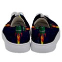 Rocket Halftone Astrology Astronaut Kids  Low Top Canvas Sneakers View4