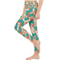 Multicolored Honeycomb Colorful Abstract Geometry Lightweight Velour Classic Yoga Leggings View3