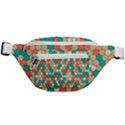 Multicolored Honeycomb Colorful Abstract Geometry Fanny Pack View1