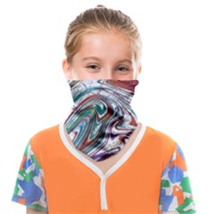 Abstract Background Ornamental Face Covering Bandana (kids) by Pakjumat