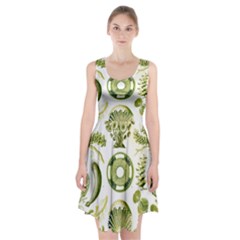 Algae Green Algae Chlorophyceae Racerback Midi Dress by Pakjumat