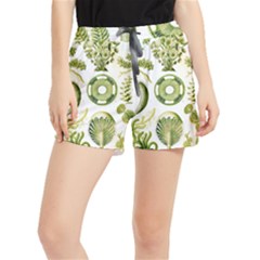 Algae Green Algae Chlorophyceae Women s Runner Shorts by Pakjumat