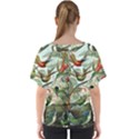 Humming Birds Trochilidae V-Neck Dolman Drape Top View2