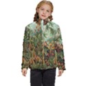 Moose Eurhynchium Haeckel Muscinae Kids  Puffer Bubble Jacket Coat View1