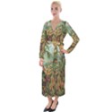 Moose Eurhynchium Haeckel Muscinae Velvet Maxi Wrap Dress View1