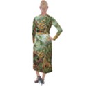 Moose Eurhynchium Haeckel Muscinae Velvet Maxi Wrap Dress View2