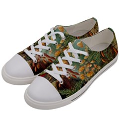 Moose Eurhynchium Haeckel Muscinae Men s Low Top Canvas Sneakers by Pakjumat