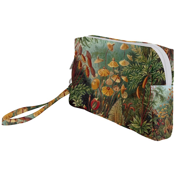 Moose Eurhynchium Haeckel Muscinae Wristlet Pouch Bag (Small)