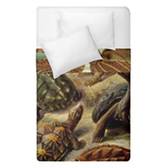 Turtles Leatherback Sea Turtle Duvet Cover Double Side (single Size) by Pakjumat