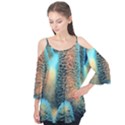 Photo Coral Great Scleractinia Flutter Sleeve T-Shirt  View1