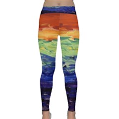 Rainbow Classic Yoga Leggings by arwwearableart