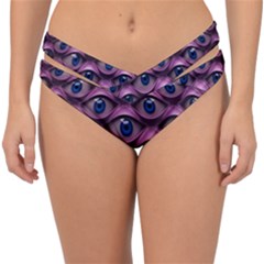 Artistic Eye Psychedelic Double Strap Halter Bikini Bottoms by Modalart