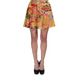 Fantasy Psychedelic Surrealism Trippy Skater Skirt by Modalart